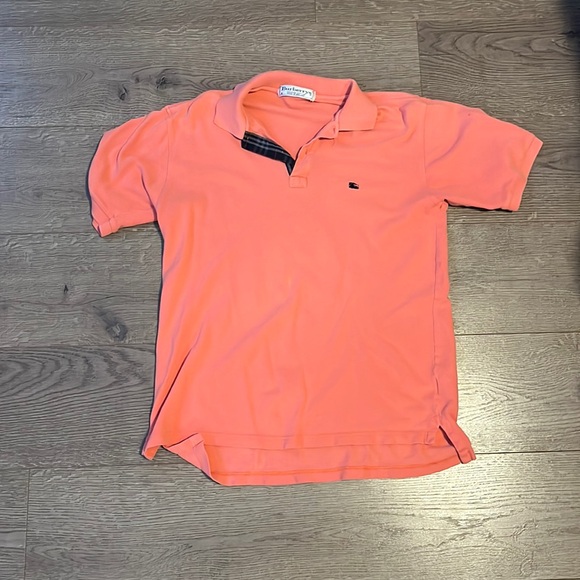 Burberry Salmon Polo - Picture 1 of 3